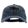 Drone Pilot Embroidered Unstructured Pigment Dyed Cotton Cap