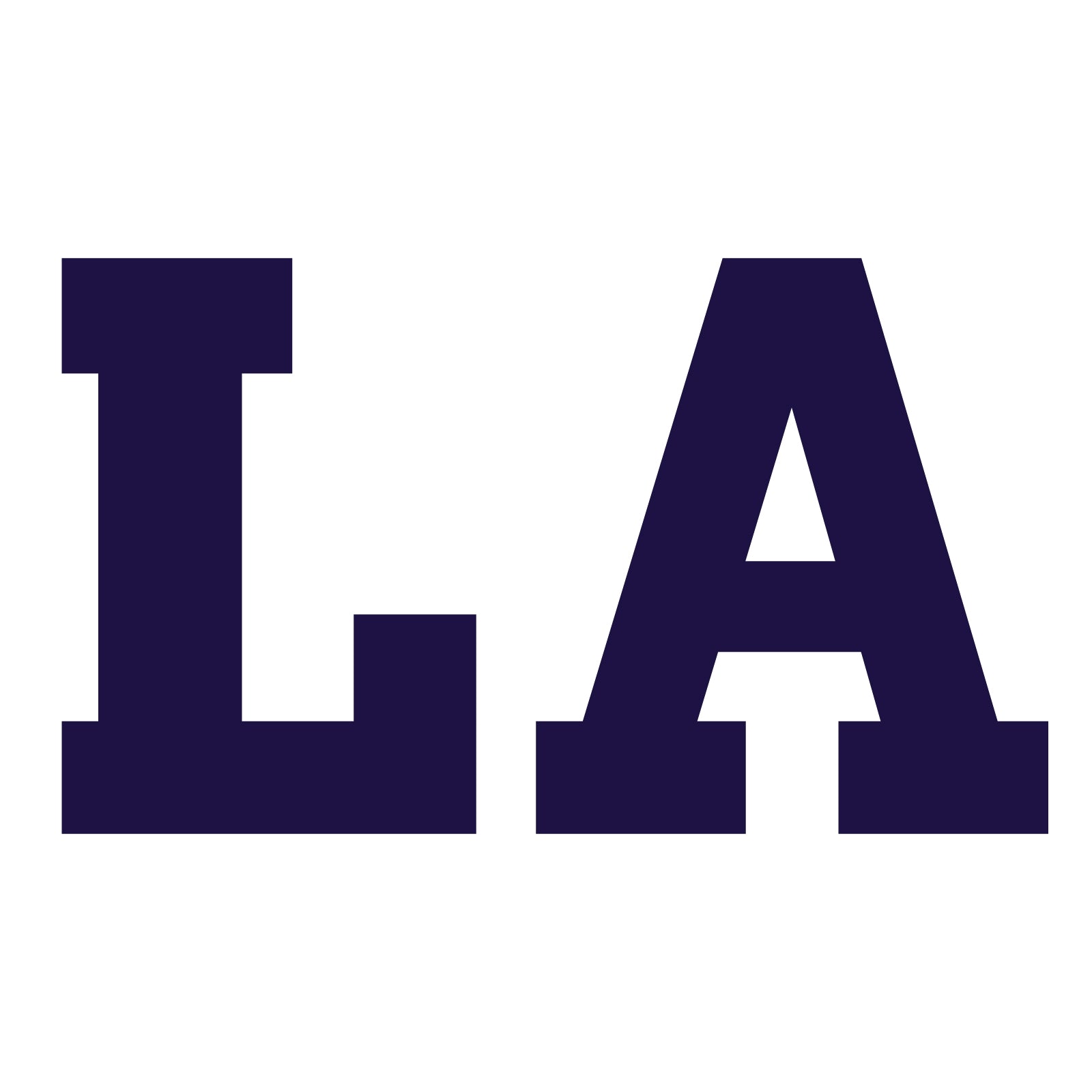 La Sign Lettering Louisiana LA Letter | City/State Sticker Design | e4Hats – e4Hats.com
