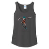 Ollie Graphic Lady's Core Cotton Tank Top
