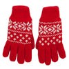 Fleur Crest Design Knit Glove