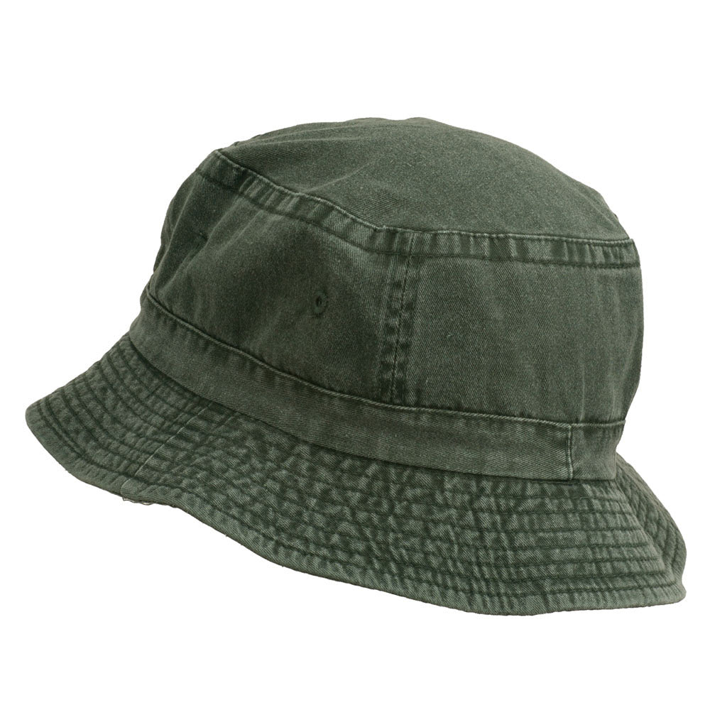 Fly Fishing Embroidered Pigment Dyed Bucket Hat, Leisure Designed