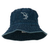 Fly Fishing Outline Bucket Hat