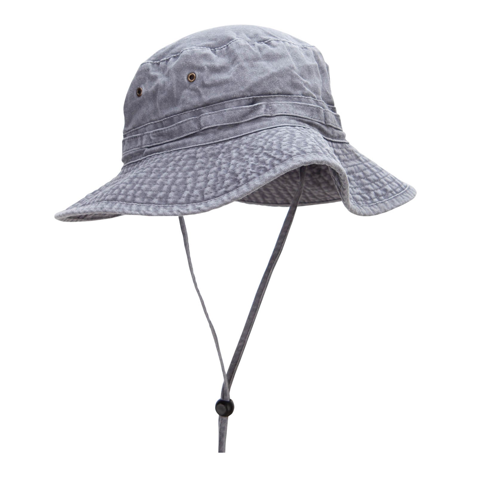 Extra Big Size Fishing Hats, Grey / XL-2XL