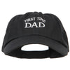 First Time Dad Letters Embroidered Low Cap