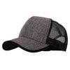 5 Panel Faux Jute High Profile Straw Trucker Cap