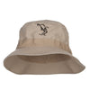 Fly Fishing Man Embroidered Big Golfer Hat