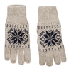 Wool Snowflake Design Glove