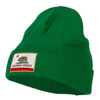 California Republic Embroidered Big Size Long Beanie