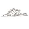 Rhinestone Wave Tiara Crown