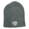Big Size Diamond Embroidered Waffle Beanie