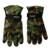 Men's Green Camo Fleece Glove