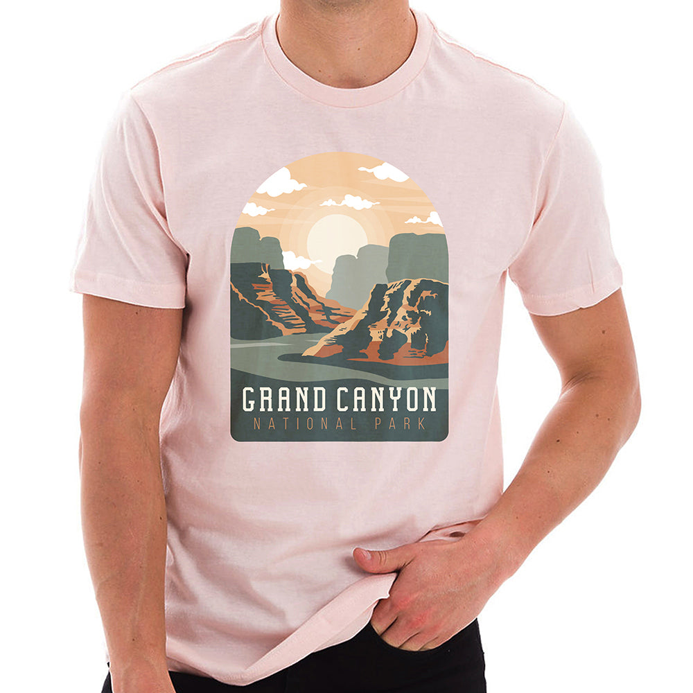 Grand Canyon National Park Cotton Short Sleeve Deluxe Jersey Graphic Shirt  | City/State Designed | e4Hats –
