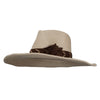 Shapeable Brim Floppy Western Hat