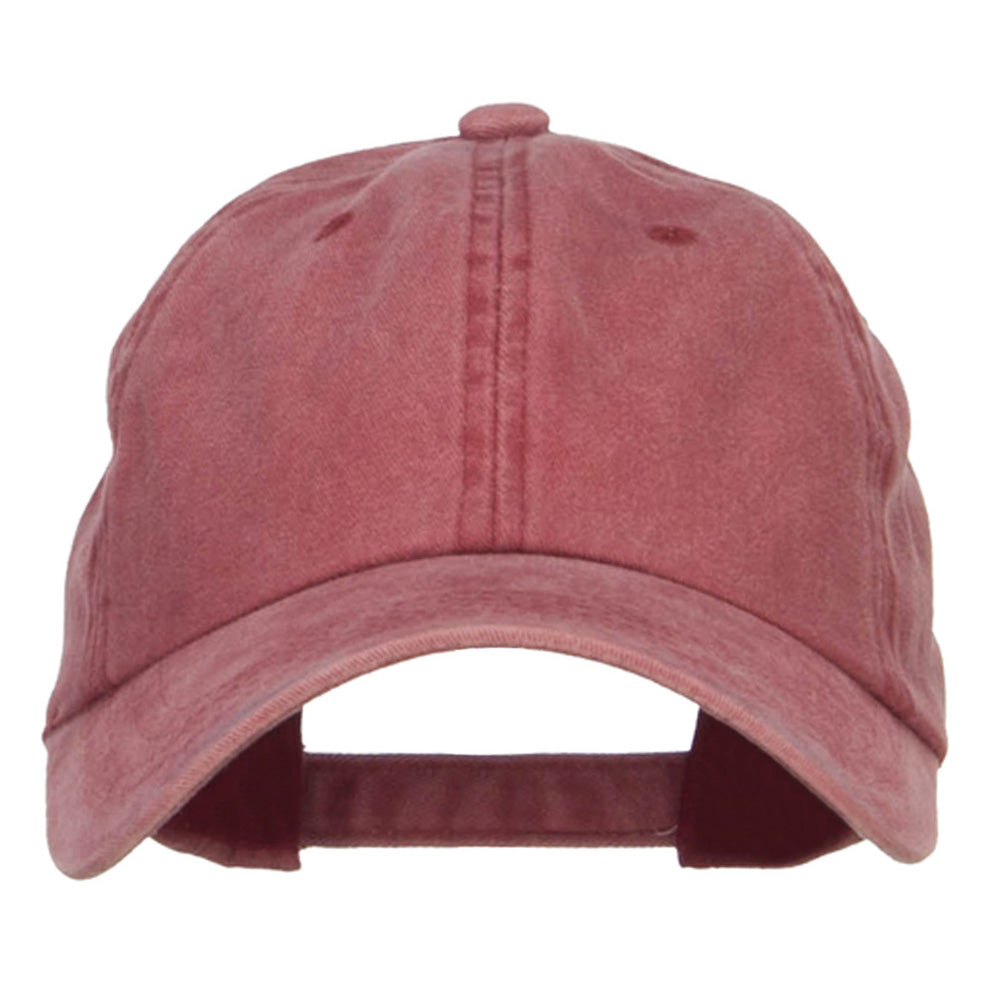 Unstructured Pigment Dyed Cotton Cap | Solid Blank Cap
