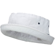 Striped Roll Up Bucket Hat