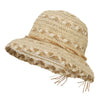 Vented Straw Braid Bucket Hat