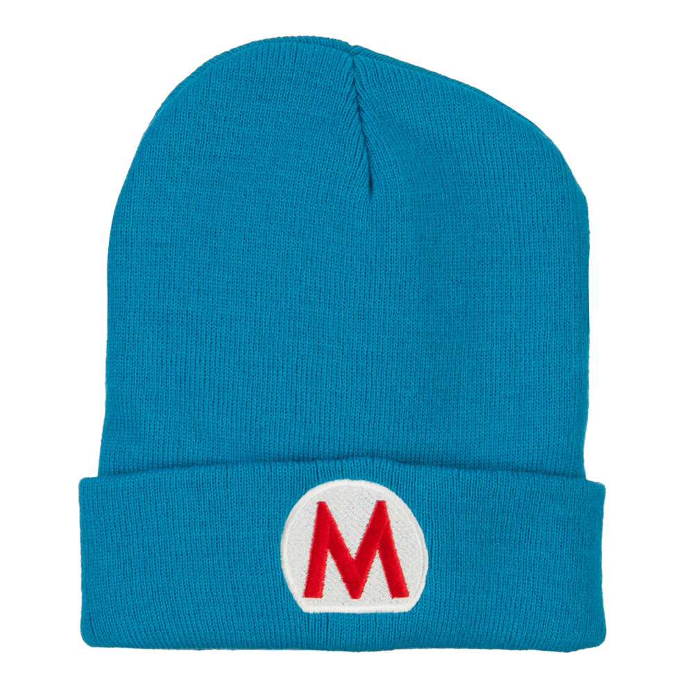 Ice Mario Luigi Bros Embroidered Long Beanie Halloween Designed