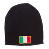 Europe Italy Flag Embroidered Big Short Beanie