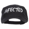 Infected Embroidered Garment Washed Army Cap