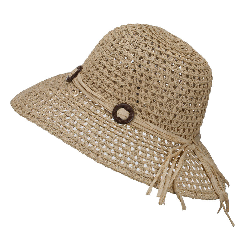 Women's Toyo Braid Sun Hat | Wide Brim Hat | e4Hats – e4Hats.com