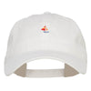Mini Sailboat Embroidered Washed Cap