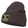 Jamaica Flag Embroidered Big Size Long Beanie