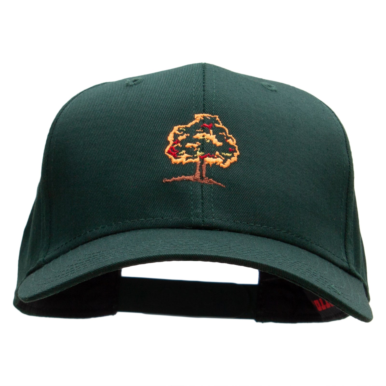 Cap Design Tree Autumn Tree Embroidered Cotton Twill Pro Style Cap | Symbol Designed ...