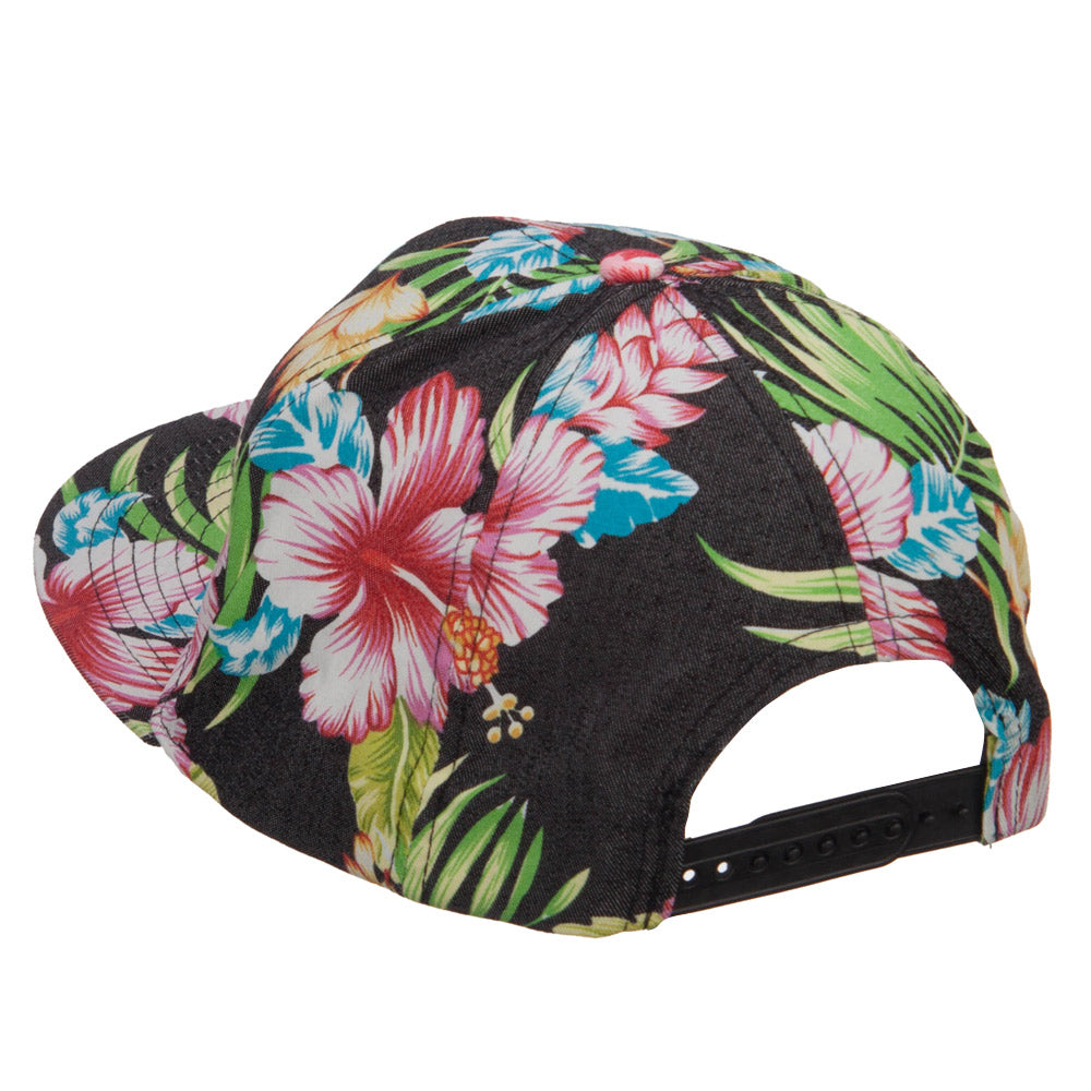 Men's Hawaiian Cotton Snapback Cap | Designed Cap | e4Hats –