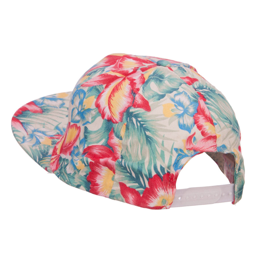 Men's Hawaiian Cotton Snapback Cap | Designed Cap | e4Hats –