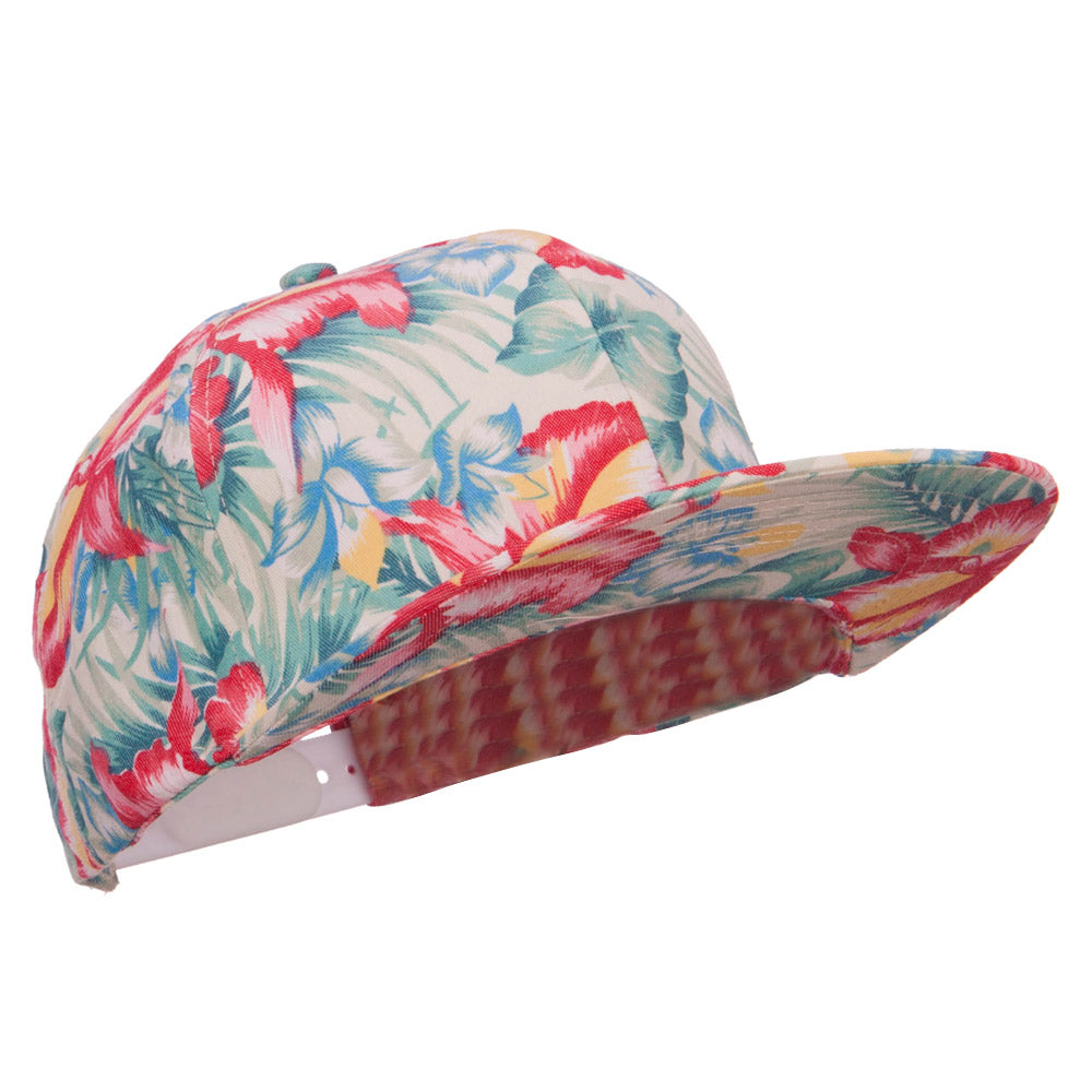 Men\'s Hawaiian Cotton Snapback Cap | Designed Cap | e4Hats –