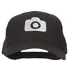 Camera Design Photographer Embroidered Solid Cotton Cap