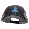 Cute Ghost Big Size Special Cotton Low Profile Trucker Cap - Black XL-3XL