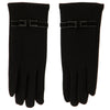 Women's Jersey Velvet Bow Texting Glove