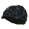 Girl's Polka Dots Elastic Cabby Cap