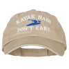 Kayak Hair Don't Care Embroidered Low Profile Cotton Cap