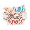 Knot Embroidered Patches