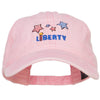 Liberty Embroidered Washed Cap