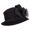 Big Loops Wool Felt Fashion Hat