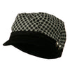 Libby Silver Button Cabbie Cap