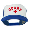 Life Guard Cross Embroidered Foam Mesh Back Cap