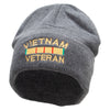 Vietnam Veteran Big Size Acrylic Long Beanies - Heather-Marled XL-3XL