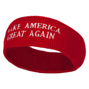Make America Great Again Embroidered Head Band