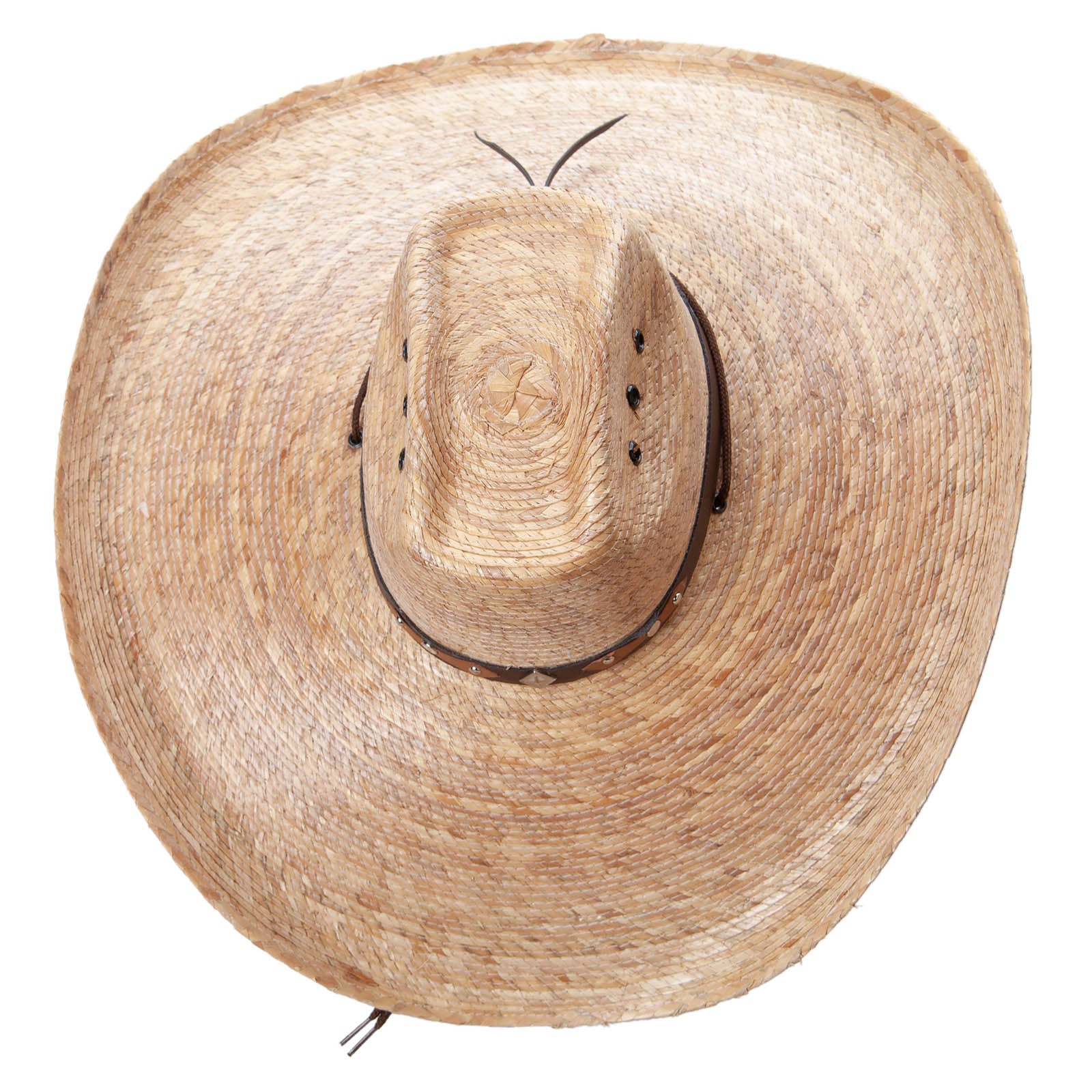 Mexican Style Wide Brim Straw Hat, Safari/Gambler Hat