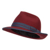 Women's Wool Felt Band Fedora