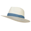 Toyo Fedora Hat with Color Band
