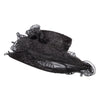 Animal Print Fashion Organza Hat