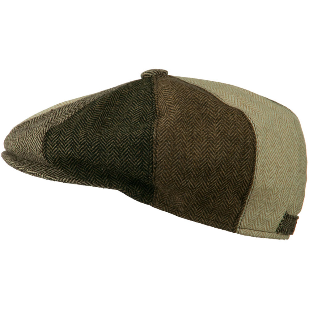 Men s Multi tone Wool Apple Cap