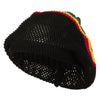 Mesh Rasta Deep Shell Beanie