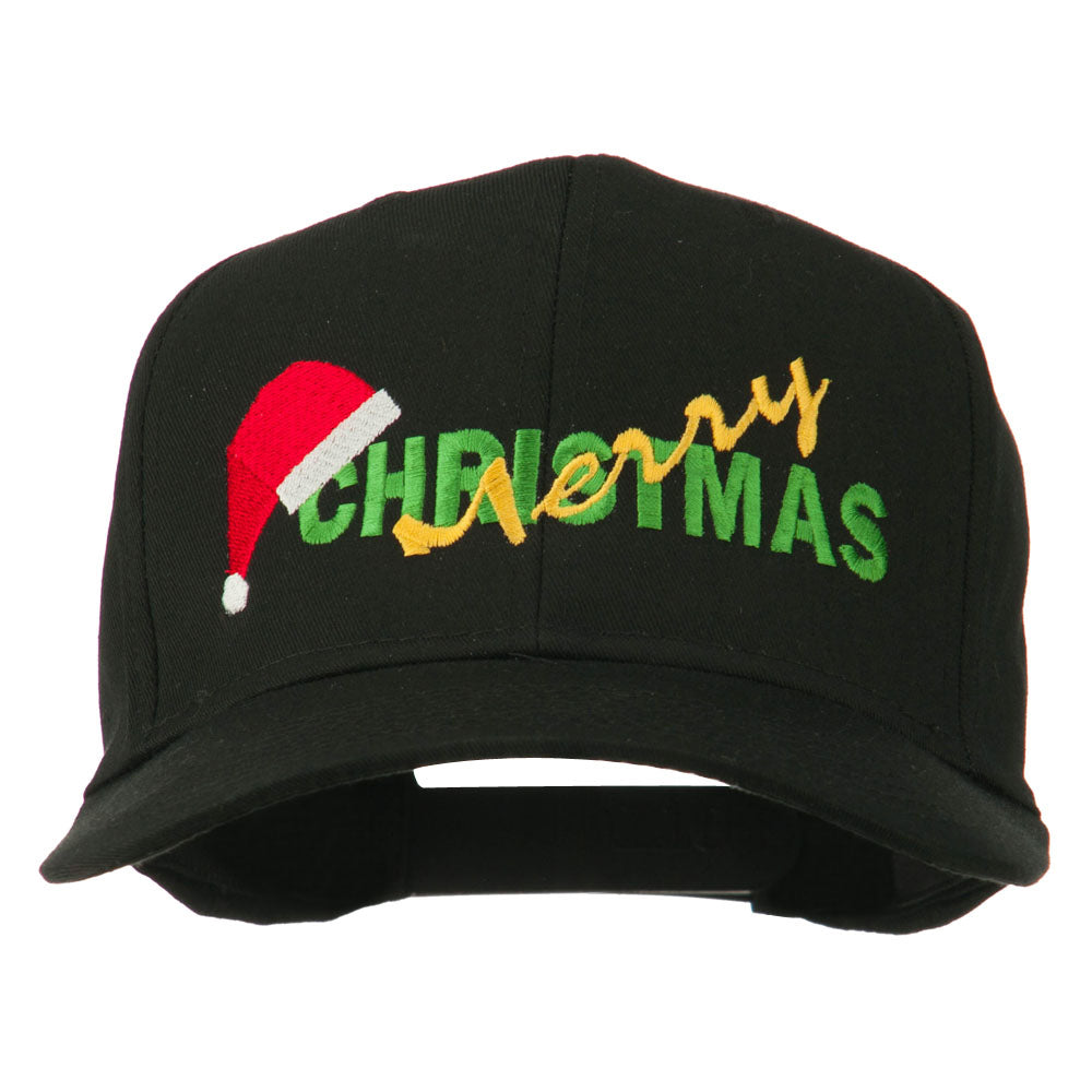 Merry Christmas Santa Hat Embroidered Cap | Christmas Designed | e4Hats ...