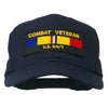 US Navy Combat Veteran Patched Cap